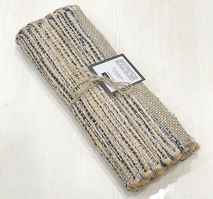 Chardin home Natural Jute Table Runner 13x48 Inch – Vintage Boho Rustic Table - Image 7