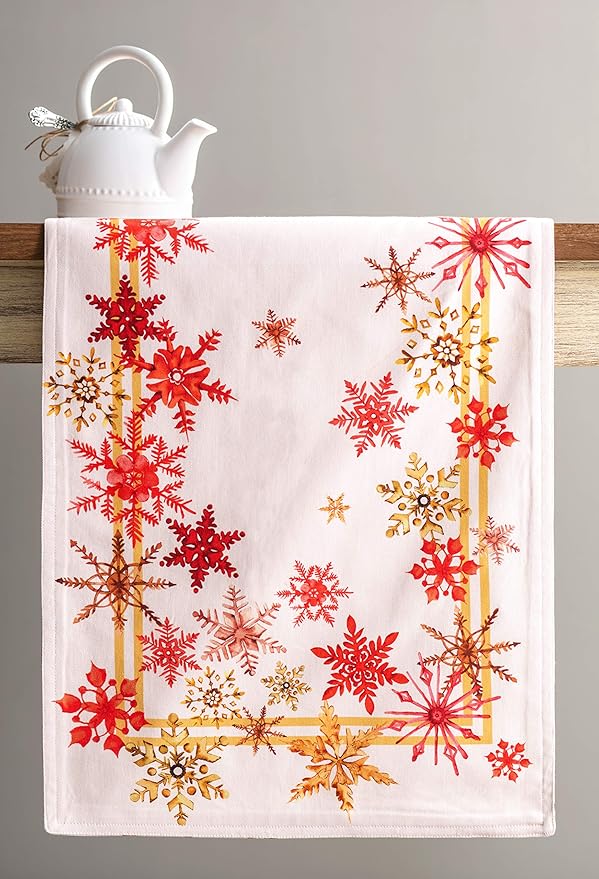 Maison d' Hermine Table Runner 100% Cotton Double Layer Table Runners 108 - Image 8