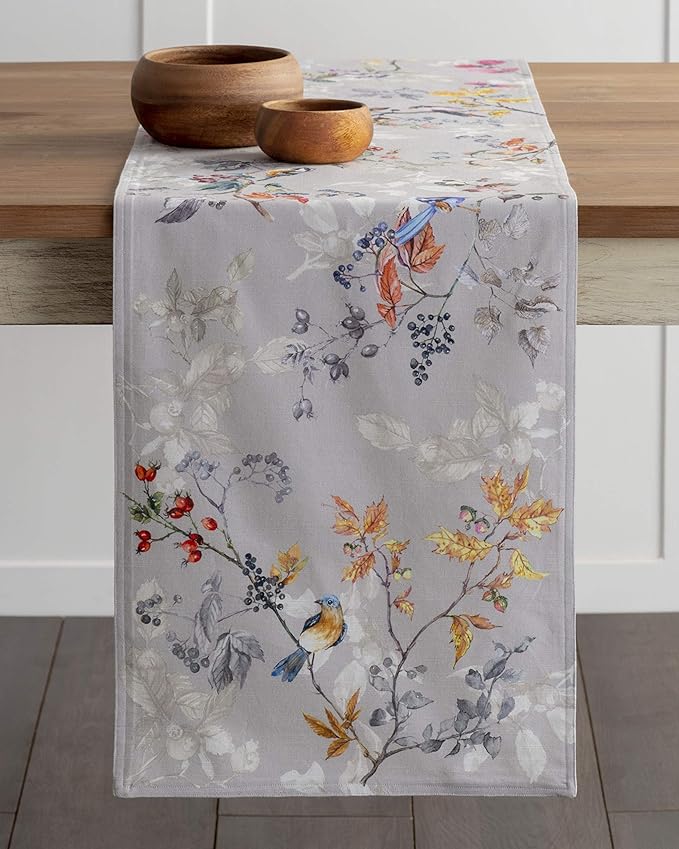 Maison d' Hermine Table Runner 100% Cotton Double Layer Table Runners 108 - Image 9