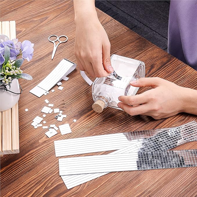 PP OPOUNT 7080 PCS Disco Ball Tiles, 5 x 5 mm Self-Adhesive Mini Mirror Tiles - Image 5
