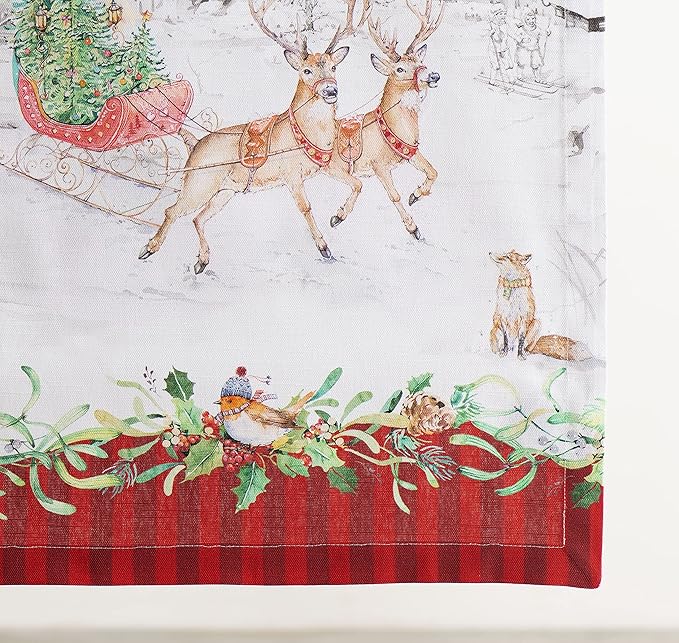 Maison d' Hermine Table Runner 100% Cotton Single Layer Table Runners 108 - Image 7
