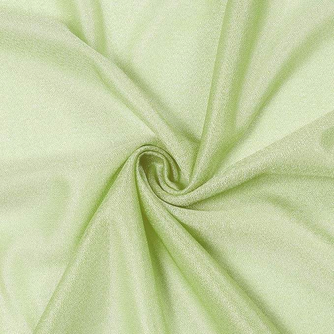 VDS Pack of 1 Panel Wedding Arch Draping Fabric Sheer Chiffon Fabric Drapery - Image 6