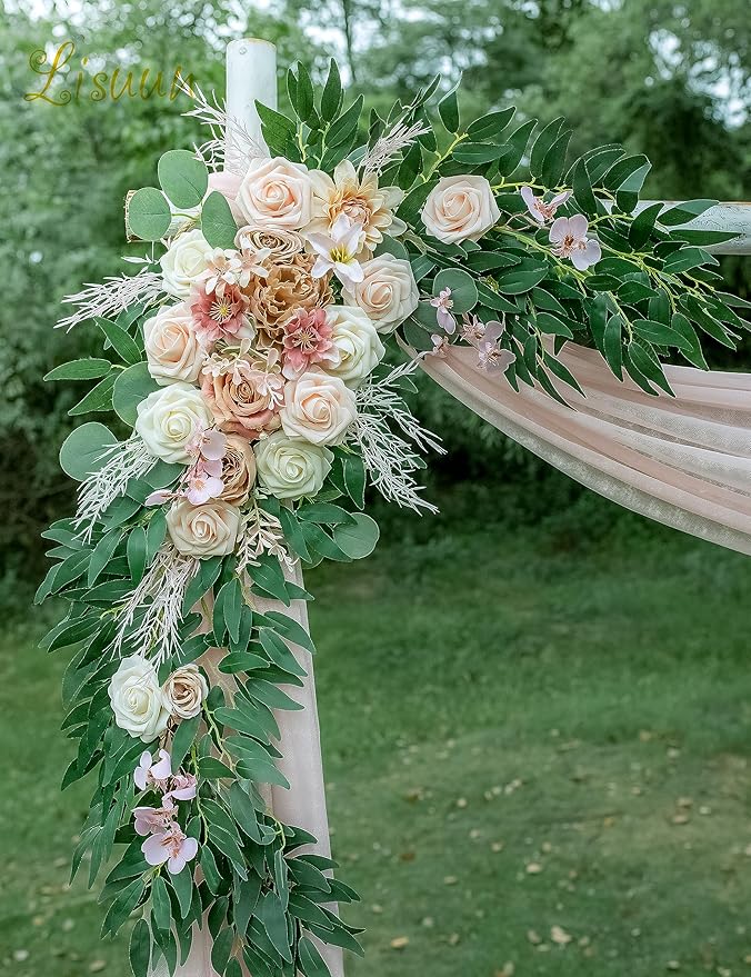 Wedding Arch Flowers, Artificial Flowers - Image 3
