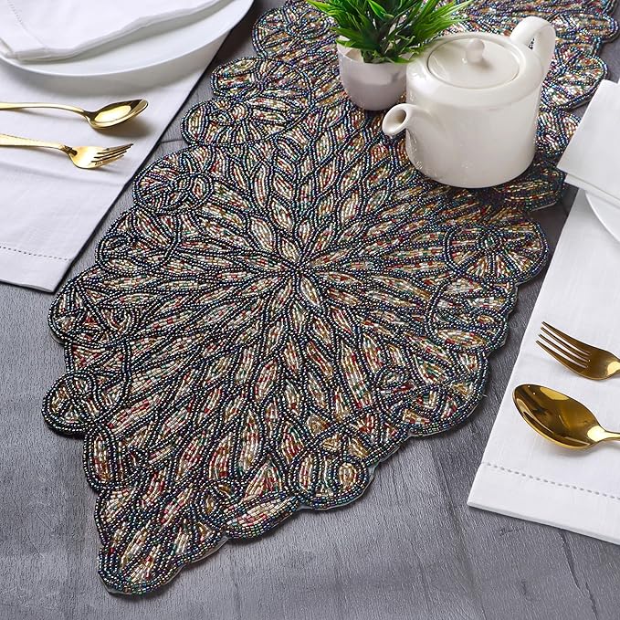 Premium Beaded Table Runner - Image 3