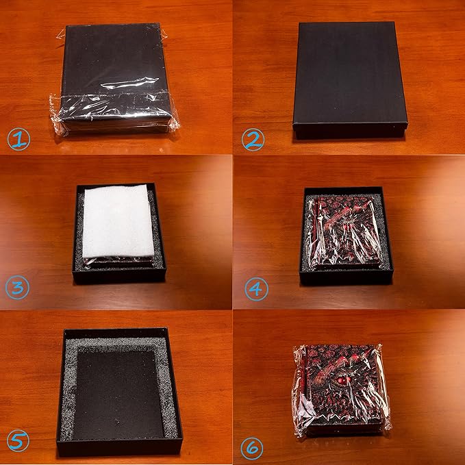3D Dragon Eye Embossed Journal, Resin Engraving Notebook, Dnd notebook - Image 5