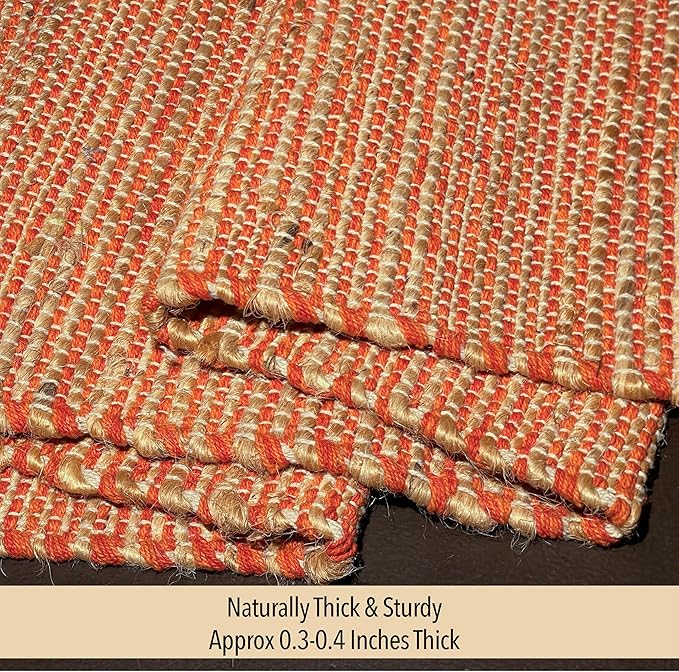 Chardin home Natural Jute Table Runner 13x90 Inch – Vintage Boho Rustic Table - Image 3