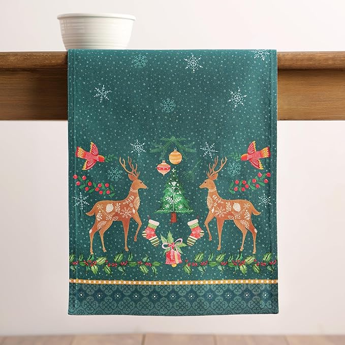 Maison d' Hermine Table Runner 100% Cotton Double Layer Table Runners 72 inches - Image 8