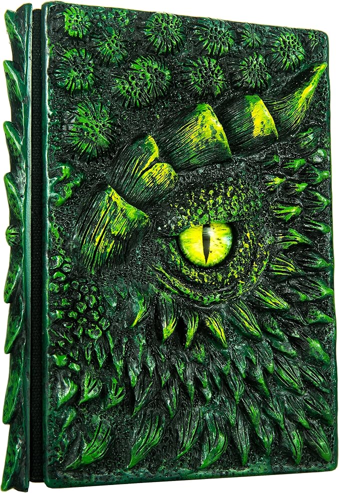 3D Dragon Eye Embossed Journal, Resin Engraving Notebook, Dnd notebook by LZlightactor