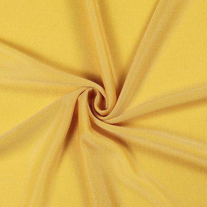 VDS Pack of 4 Panel Wedding Arch Draping Fabric Sheer Chiffon Fabric Drapery - Image 6