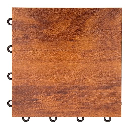 IncStores 3/8 Inch Thick Practice Dance Floor Tiles | Printed Plastic Dance - Image 2