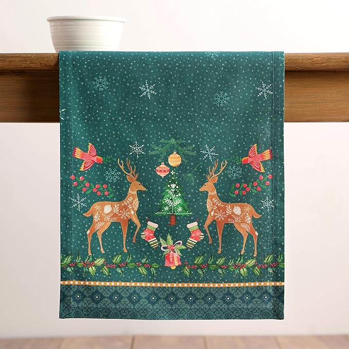 Maison d' Hermine Table Runner 100% Cotton Single Layer Table Runners 108 - Image 8