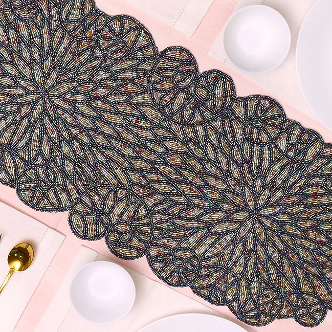 Premium Beaded Table Runner - Image 2