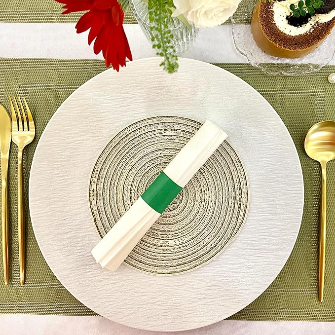 Germiwipe Paper Napkin Band Box of 500, Napkin Rings Self Adhesive - Image 2
