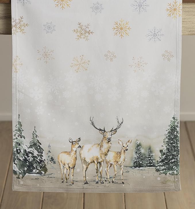 Maison d' Hermine Table Runner 100% Cotton Double Layer Table Runners 108 - Image 7